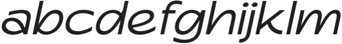 CS Aries Italic otf (400) Font LOWERCASE