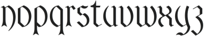 CS Aristide Regular otf (400) Font LOWERCASE