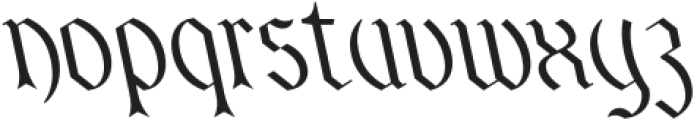 CS Aristide Reverse Italic otf (400) Font LOWERCASE