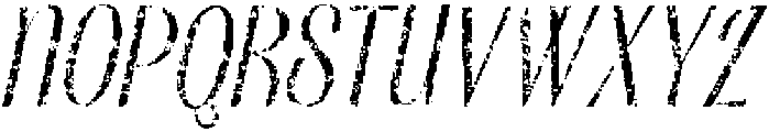 CS Arletas Stamp Italic otf (400) Font UPPERCASE