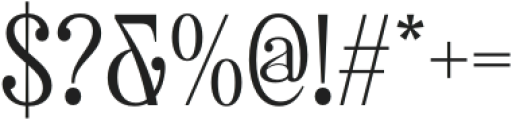 CS Arnade Regular otf (400) Font OTHER CHARS