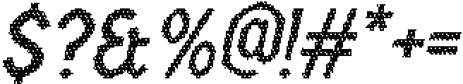 CS Arpheus Disco Italic otf (400) Font OTHER CHARS