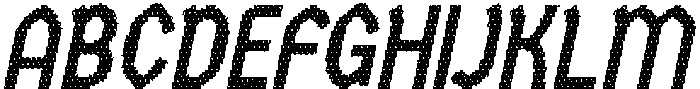 CS Arpheus Disco Italic otf (400) Font UPPERCASE