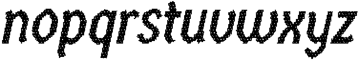 CS Arpheus Disco Italic otf (400) Font LOWERCASE