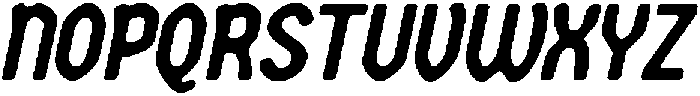 CS Arpheus Drawn Italic otf (400) Font UPPERCASE
