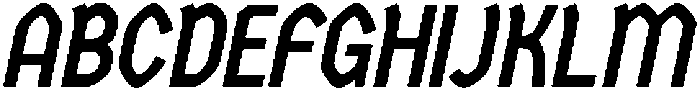 CS Arpheus Italic otf (400) Font UPPERCASE