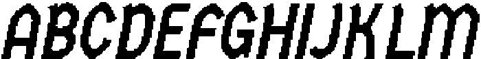 CS Arpheus Pixel Regular otf (400) Font UPPERCASE