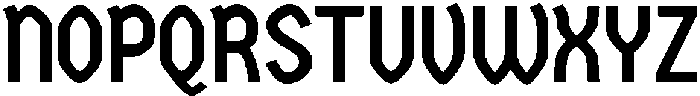 CS Arpheus Regular otf (400) Font UPPERCASE