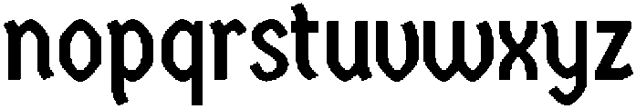 CS Arpheus Regular otf (400) Font LOWERCASE