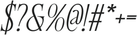 CS Arquis Italic otf (400) Font OTHER CHARS