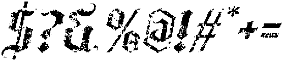 CS Artemio Stamp Italic otf (400) Font OTHER CHARS