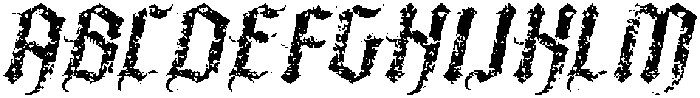 CS Artemio Stamp Italic otf (400) Font UPPERCASE