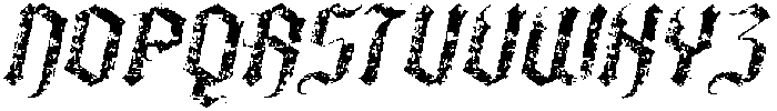 CS Artemio Stamp Italic otf (400) Font UPPERCASE