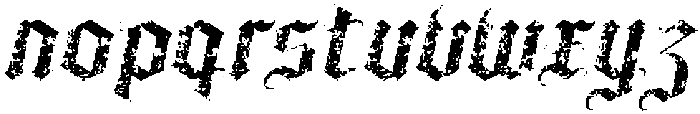 CS Artemio Stamp Italic otf (400) Font LOWERCASE