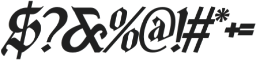 CS Arthemis Italic otf (400) Font OTHER CHARS