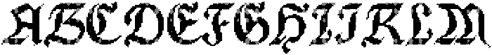 CS Arthemis Stitched Regular otf (400) Font UPPERCASE