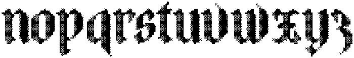 CS Arthemis Stitched Regular otf (400) Font LOWERCASE
