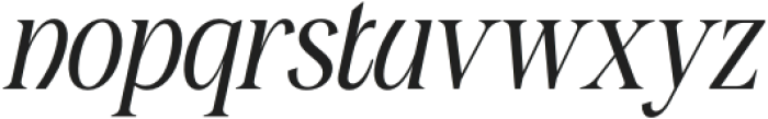 CS Asbury Italic otf (400) Font LOWERCASE