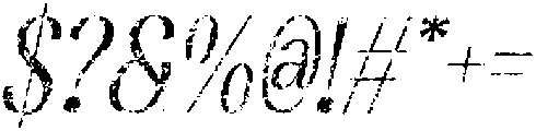 CS Asbury Stamp Italic otf (400) Font OTHER CHARS