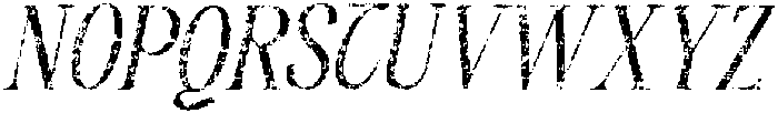 CS Asbury Stamp Italic otf (400) Font UPPERCASE