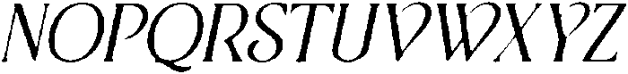 CS Asena Drawn Italic otf (400) Font UPPERCASE