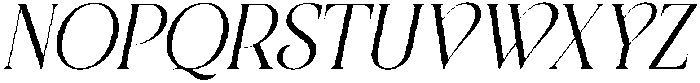 CS Asena Italic otf (400) Font UPPERCASE