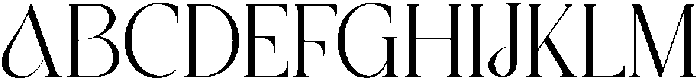 CS Asena Regular otf (400) Font UPPERCASE