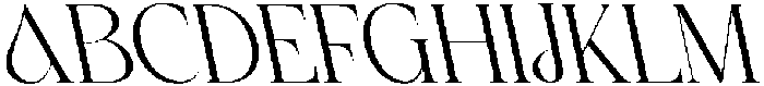 CS Asena Reverse Italic otf (400) Font UPPERCASE