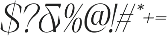 CS Asher Italic otf (400) Font OTHER CHARS