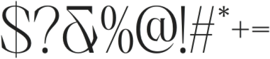 CS Asher Regular otf (400) Font OTHER CHARS