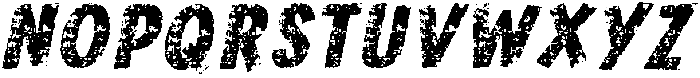 CS Asteroid Stamp Italic otf (400) Font UPPERCASE