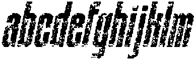 CS Astrophel Stamp Italic otf (400) Font LOWERCASE