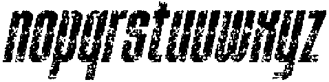 CS Astrophel Stamp Italic otf (400) Font LOWERCASE