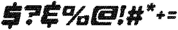 CS Atreon Disco Italic otf (400) Font OTHER CHARS