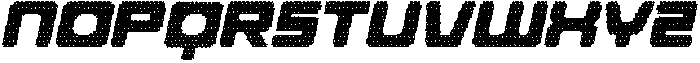 CS Atreon Disco Italic otf (400) Font UPPERCASE