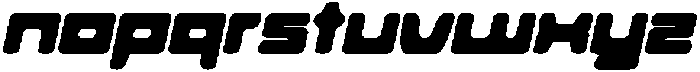 CS Atreon Drawn Italic otf (400) Font LOWERCASE