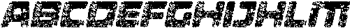 CS Atreon Stamp Italic otf (400) Font UPPERCASE