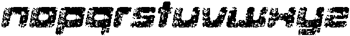 CS Atreon Stamp Italic otf (400) Font LOWERCASE