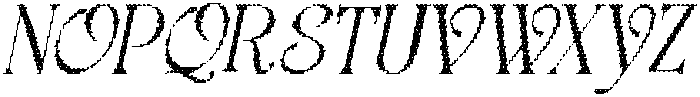 CS Augusta Disco Italic otf (400) Font UPPERCASE
