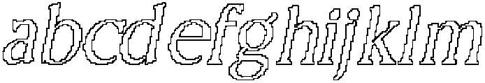 CS Augusta Pixel Outline otf (400) FONT