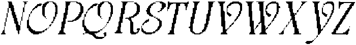 CS Augusta Pixel Regular otf (400) Font UPPERCASE
