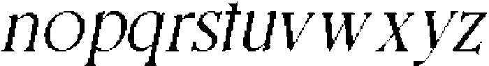CS Augusta Pixel Regular otf (400) Font LOWERCASE