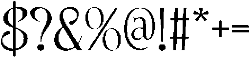 CS Augusta Regular otf (400) Font OTHER CHARS