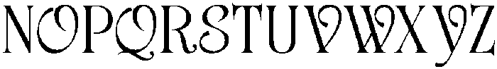 CS Augusta Regular otf (400) Font UPPERCASE