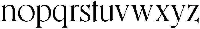 CS Augusta Regular otf (400) Font LOWERCASE