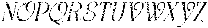 CS Augusta Stamp Italic otf (400) Font UPPERCASE