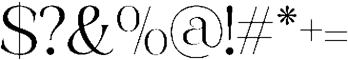 CS Aurellyn Regular otf (400) Font OTHER CHARS