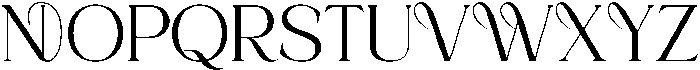 CS Aurellyn Regular otf (400) Font UPPERCASE