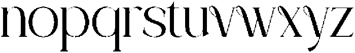 CS Aurellyn Regular otf (400) Font LOWERCASE