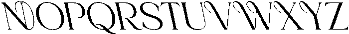 CS Aurellyn Reverse Italic otf (400) Font UPPERCASE